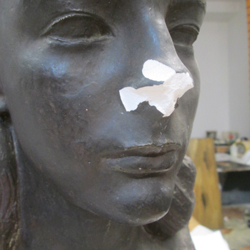 Sculpture of Young Girl